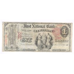 1865 $1 NATIONAL LEWISTON, ME #330