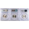 Image 2 : 1946 P,D & S WASHINGTON QUARTERS, ALL PCGS MS-65