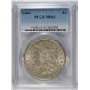 Image 1 : 1884 MORGAN DOLLAR PCGS MS-61