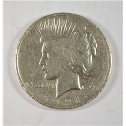 1921 PEACE DOLLAR AG