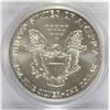 Image 3 : 2001 SILVER AMERICAN EAGLE PCGS GEM UNC (WORLD TRADE CENTER-GROUND RECOVERY ZONE