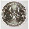 Image 2 : 1 OZT .999 FS (CURRENCY OF THE APOCLAYPSE) ZOMBUCKS (STARVING)