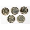 Image 1 : (5) 1996-W ROOSEVELT DIMES UNC (RARE)