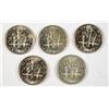 Image 2 : (5) 1996-W ROOSEVELT DIMES UNC (RARE)