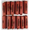 Image 1 : (12) ROLLS OF 1943 LINCOLN (STEEL) CENTS ORGINAL ROLLS
