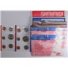 Image 1 : U.S. MINT SETS: 2-1996 WITH 1996-W DIME, 1-2002, 2-99 & 1-95 NO ENVELOPE