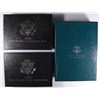 Image 1 : 1990 PRESTIGE SET, 1993 AND 1998 PREMIER SILVER PROOF SETS IN ORIG PACKAGING