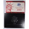 Image 1 : 1998 PREMIER SILVER PROOF SET AND 2001 SILVER PROOF SET IN ORIG PACKAGING, GEMS