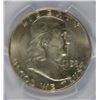 Image 2 : 1958-D FRANKLIN HALF DOLLAR, PCGS MS-64 FBL