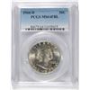 Image 1 : 1960-D FRANKLIN HALF DOLLAR, PCGS MS-64 FBL