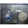 Image 1 : 1971-S  IKE SILVER DOLLAR UNCIRCULATED (BLUE PACK)