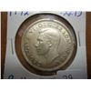 Image 1 : 1942 GREAT BRITAIN SILVER HALF CROWN .2273 OZ. ASW