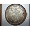 Image 2 : 1942 GREAT BRITAIN SILVER HALF CROWN .2273 OZ. ASW