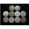Image 2 : 10 ASSORTED BARBER DIMES