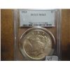 Image 1 : 1923 PEACE SILVER DOLLAR PCGS MS63