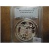 Image 1 : 1990 CUBA SILVER 10 PESOS PCGS PR68 DCAM