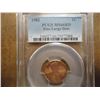 Image 1 : 1982 ZINC LARGE DATE LINCOLN CENT PCGS MS66RD