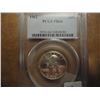 Image 1 : 1962 SILVER WASHINGTON QUARTER PCGS PR66