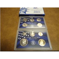 2003 US PROOF SET (WITH BOX)