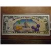 Image 2 : 2009 $10 DISNEY DOLLARS CRISP UNC