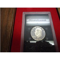 1971-S IKE SILVER DOLLAR PROOF (BROWN PACK)