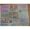 Image 2 : 32 PIECES ASSORTED US & JAPANESE WWII CURRENCY