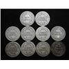 Image 2 : 10 ASSORTED BARBER DIMES