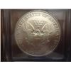 Image 2 : 2005 AMERICAN SILVER EAGLE ICG MS69 1ST STRIKE