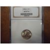 Image 1 : 1952-S SILVER ROOSEVELT DIME NGC MS67W