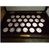 Image 1 : 1988 COOK ISLANDS 25 PIECE $50 SILVER COINS OF THE