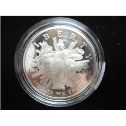 1989-S CONGRESS PROOF SILVER DOLLAR