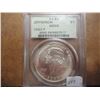 Image 1 : 1993-P JEFFERSON SILVER DOLLAR PCGS MS69