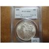 Image 1 : 1896 MORGAN SILVER DOLLAR PCGS MS64