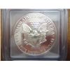 Image 2 : 1989 AMERICAN SILVER EAGLE ICG MS69