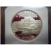 Image 2 : 2007-P LITTLE ROCK SILVER DOLLAR NGC PF69
