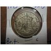 Image 1 : 1943 GREAT BRITAIN SILVER HALF CROWN .2273 OZ. ASW
