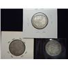 Image 2 : 1914,18 & 30 CANADA SILVER 25 CENTS