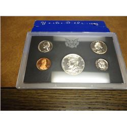 1969 US PROOF SET WITH BOX, 40% SILVER JFK HALF
