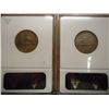 Image 2 : 1972 & 1988-P JEFFERSON NICKELS ANACS MS63 5 STEPS