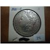 Image 1 : 1881-S MORGAN SILVER DOLLAR