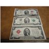 Image 1 : LOT OF 3-$2 US NOTES SEE DESCRIPTION
