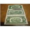 Image 2 : LOT OF 3-$2 US NOTES SEE DESCRIPTION