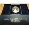 Image 1 : 2005-P MARINE CORP PROOF SILVER DOLLAR