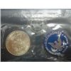 Image 2 : 1972-S  IKE SILVER DOLLAR UNCIRCULATED (BLUE PACK)