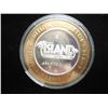 Image 2 : CASINO $10 SILVER TOKEN (UNC) CHIP-IN'S ISLAND