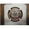 Image 2 : 1964 ACCENT HAIR KENNEDY HALF DOLLAR NGC PF63