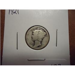 1921 MERCURY DIME KEY DATE