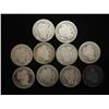 Image 1 : 10 ASSORTED BARBER DIMES