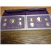 Image 1 : 1987 & 1989 US PROOF SETS (WITH BOXES)