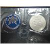 Image 2 : 1971-S  IKE SILVER DOLLAR UNCIRCULATED (BLUE PACK)